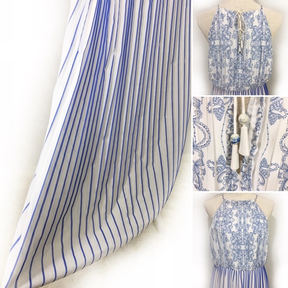 Anthropologie KAS NY Livia Maxi Dress Sz M NWT - Picture 6 of 8